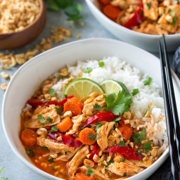 Slow Cooker Thai Chicken Curry