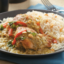 Slow-Cooker Thai Green Curry Chicken