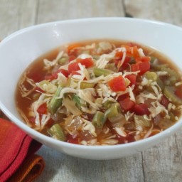 Slow Cooker Tomato Cabbage Soup