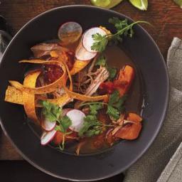 Slow-Cooker Tortilla Soup With Pork and Squash