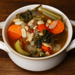 Slow-Cooker Tuscan White Bean Soup Recipe by Tasty