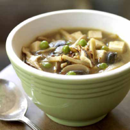 Slow Cooker Vegan Hot and Sour Soup