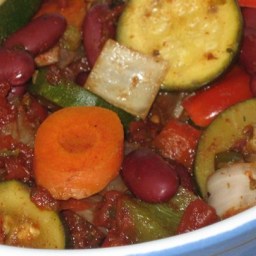 Slow Cooker Vegetable Chili