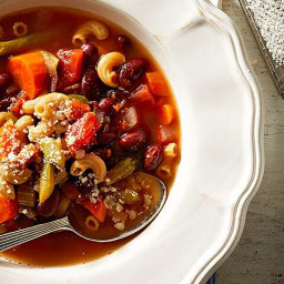 Slow-Cooker Vegetable Minestrone Soup