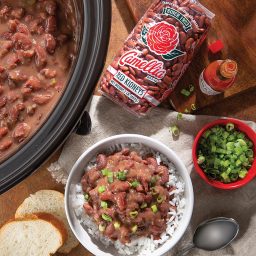 Slow Cooker Vegetarian Red Beans