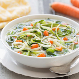 Slow-Cooker Veggie-Noodle Soup