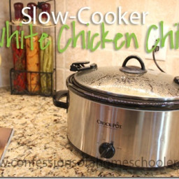 Slow-Cooker White Chicken Chili Recipe