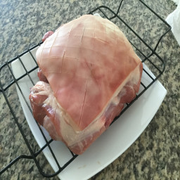Slow Roasted Pork Shoulder with Crispy Skin
