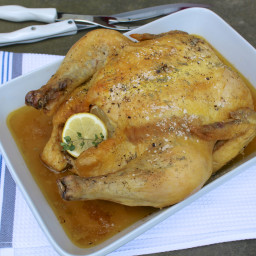 Slow Roasted Whole Chicken