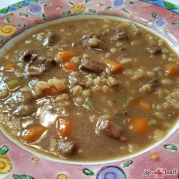 SlowCooker Beef Barley Soup