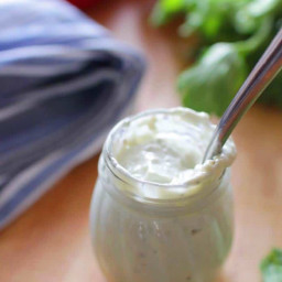 Small Batch Homemade Blue Cheese Dressing