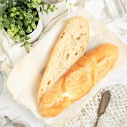 Small Batch Mini Baguette Bread