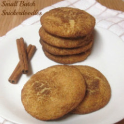 Small Batch Snickerdoodles Recipe