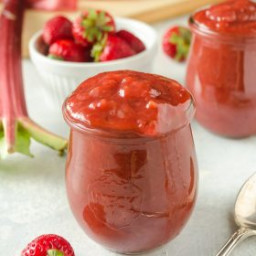 Small Batch Strawberry Rhubarb Jam