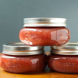 Small Batch Strawberry Rhubarb Jam 