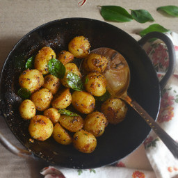 Small Potato Fry Recipe