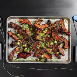 Smoked Asian Sticky Ribs Recipe and Thermal Pointers