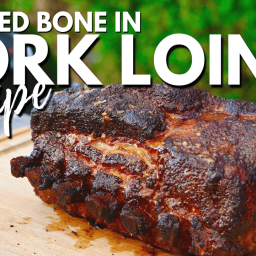 Smoked Bone In Pork Loin Roast Recipe