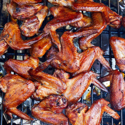 Smoked Brined Chicken Wings