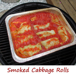 Smoked Cabbage Rolls