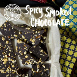 Smoked Chocolate Bar Recipe with Maple, Chilies and Peanuts