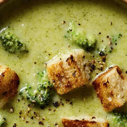 Smoked Gouda-Broccoli Soup