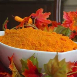 Smoked Mashed Sweet Potatoes with Maple and Sriracha Will Up Your Side Dish