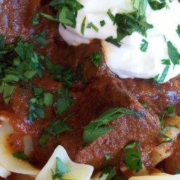 Smoked Paprika Goulash for the Slow Cooker