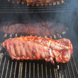 Smoked Pork Loin Ribs (or St. Louis Style)