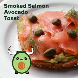 Smoked Salmon Avocado Toast (Taurus) Recipe by Tasty