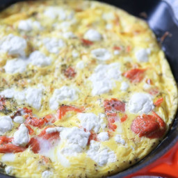 Smoked Salmon Frittata and Staying in Shape While On A Cruise
