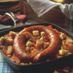 Smoked Sausage Skillet Cassoulet