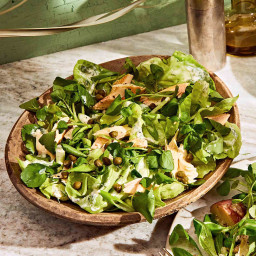 Smoked Trout Salad with Herb & Horseradish Dressing