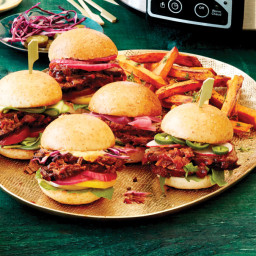 Smoky & Spicy Brisket Sliders with Pickled Onions