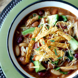 Smoky BBQ Chicken Chili (Slow Cooker or Stove Top)
