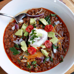 Smoky Beef Chili Con Carne