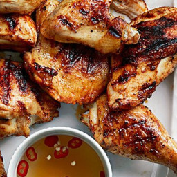 Smoky Grilled Chicken with Sweet Vinegar Sauce Recipe