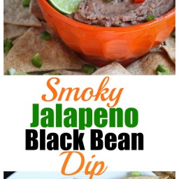 Smoky Jalapeno Black Bean Dip