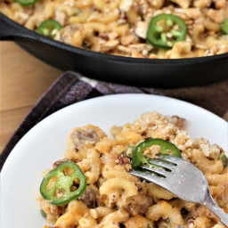Smoky Jalapeno Popper Mac and Cheese