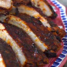 Smoky, Sweet and Spicy Pork Ribs Recipe