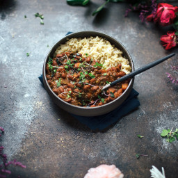 Smoky Vegetarian Red Beans and Rice