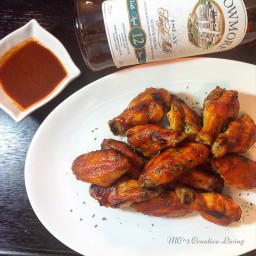 Smoky Whisky Chicken Wings