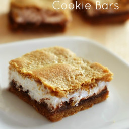 S'mores Cookie Bars
