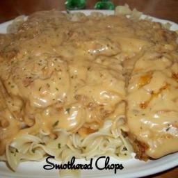 Smothered Chops / Oven or Crock Pot
