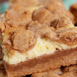 Snickerdoodle Cheesecake Bars, So Incredible You'll Be Dreaming Of The
