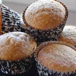 Soaked Banana and Coconut muffins