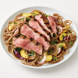 Soba Noodle Salad with Grilled Sirloin