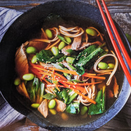 Soba Noodle Soup with Beef & Vegetables