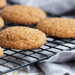 Soft and Chewy Double Ginger Gingersnaps