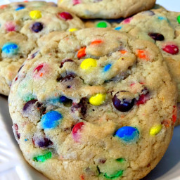 Soft and Chewy M and M'S Cookies